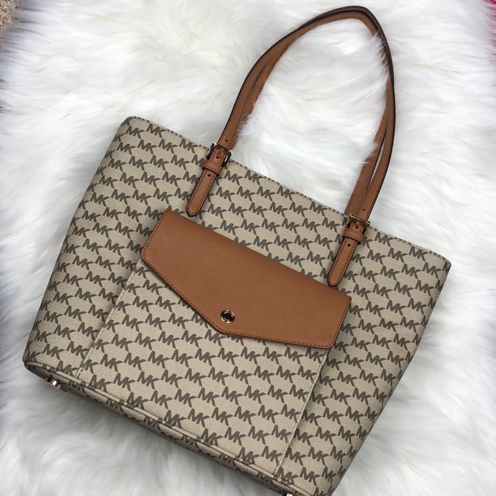NWT MICHAEL Michael Kors Jet Set Tote